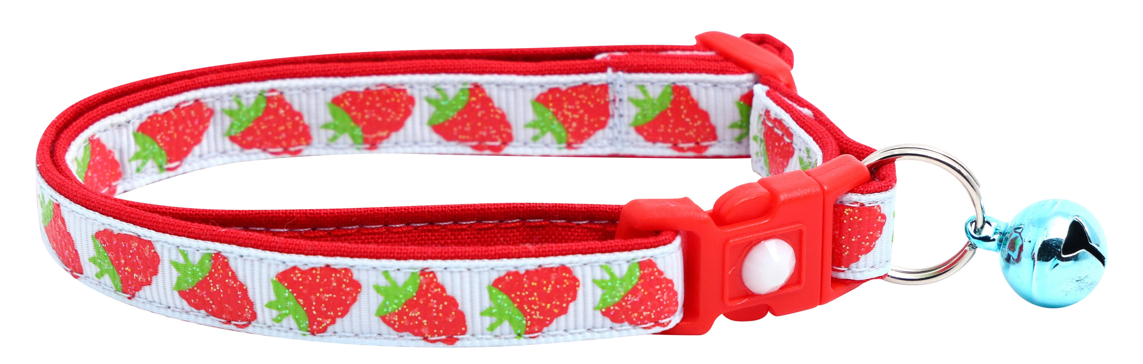 Raspberry Breakaway Cat Collar-10