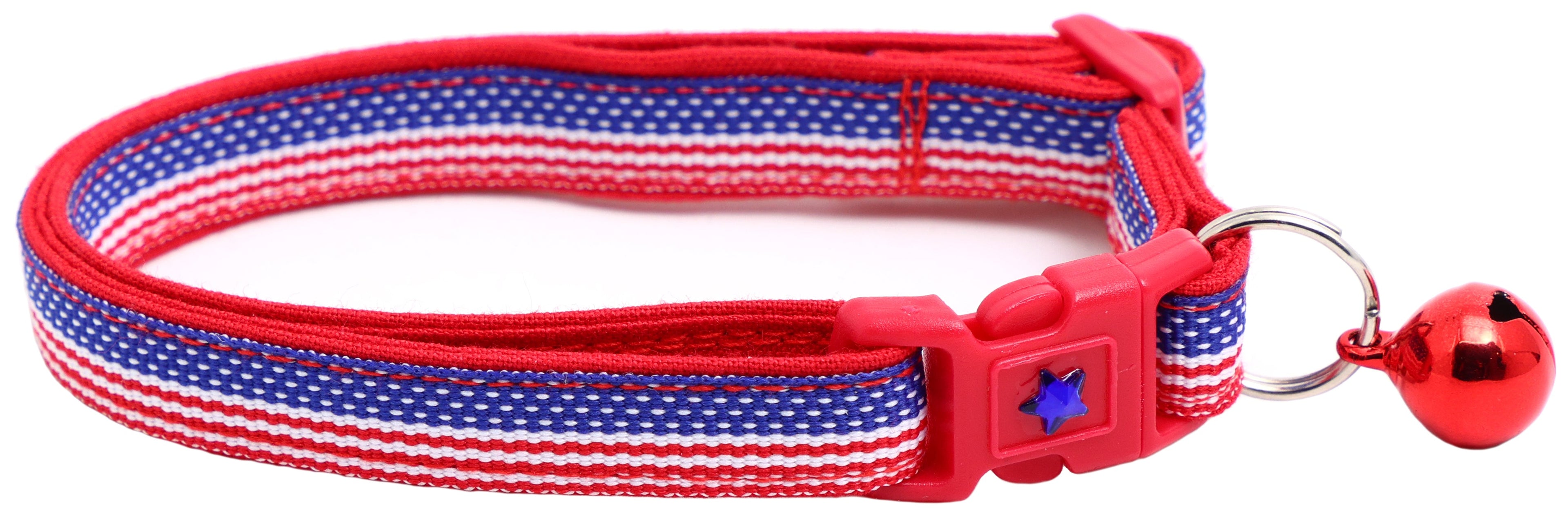 Flag Stripes Cat Collar-1