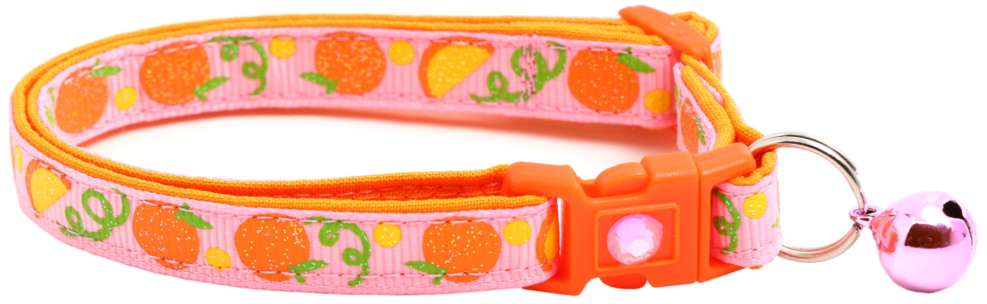 Oranges Breakaway Cat Collar-11