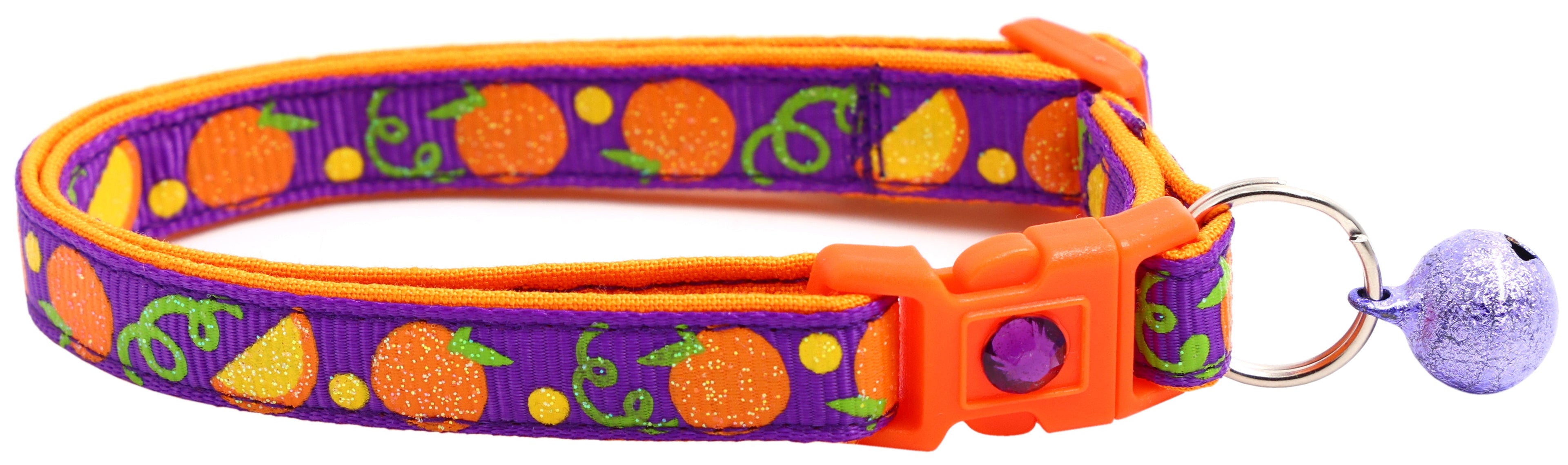 Oranges Breakaway Cat Collar-1