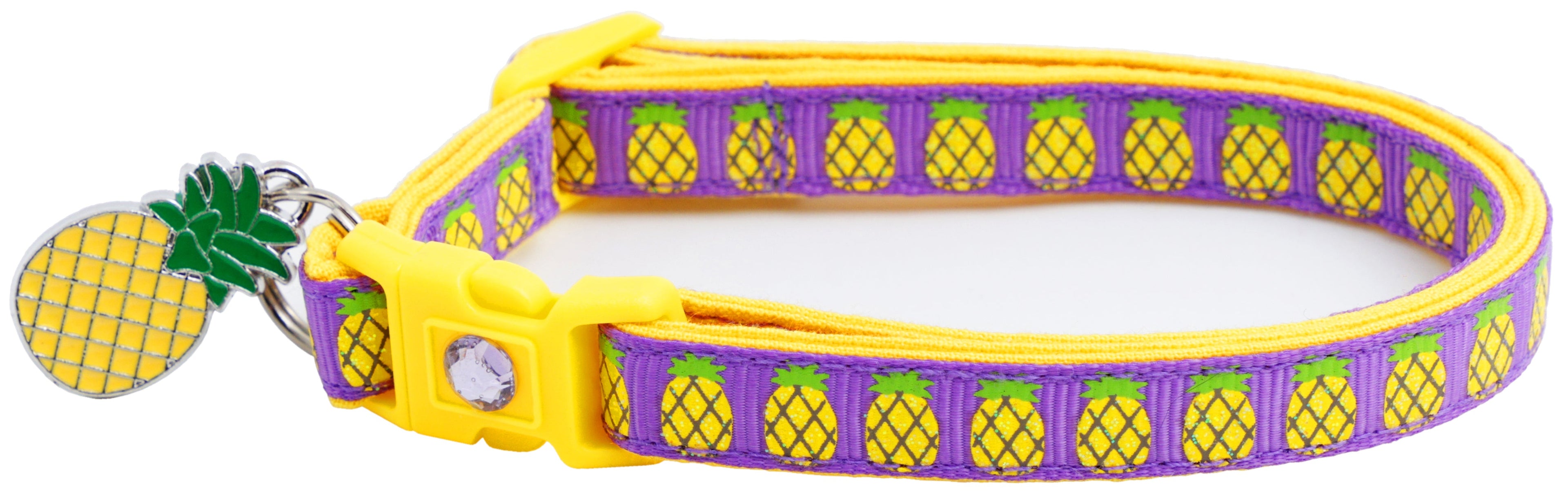 Pineapples Breakaway Cat Collar-13