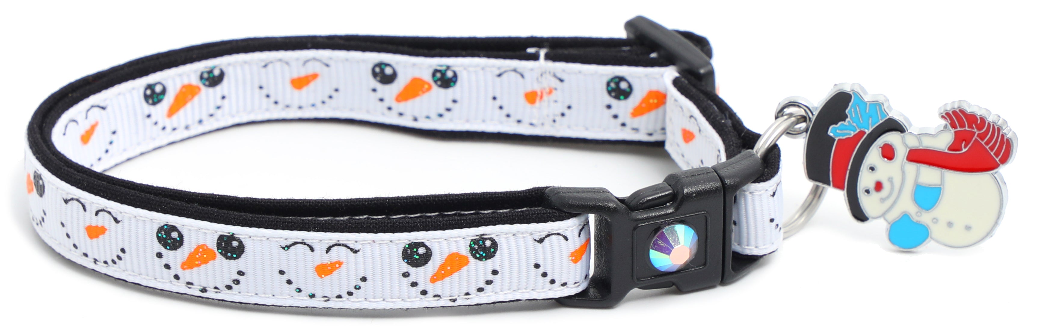 Snowman Faces Cat Collar-2
