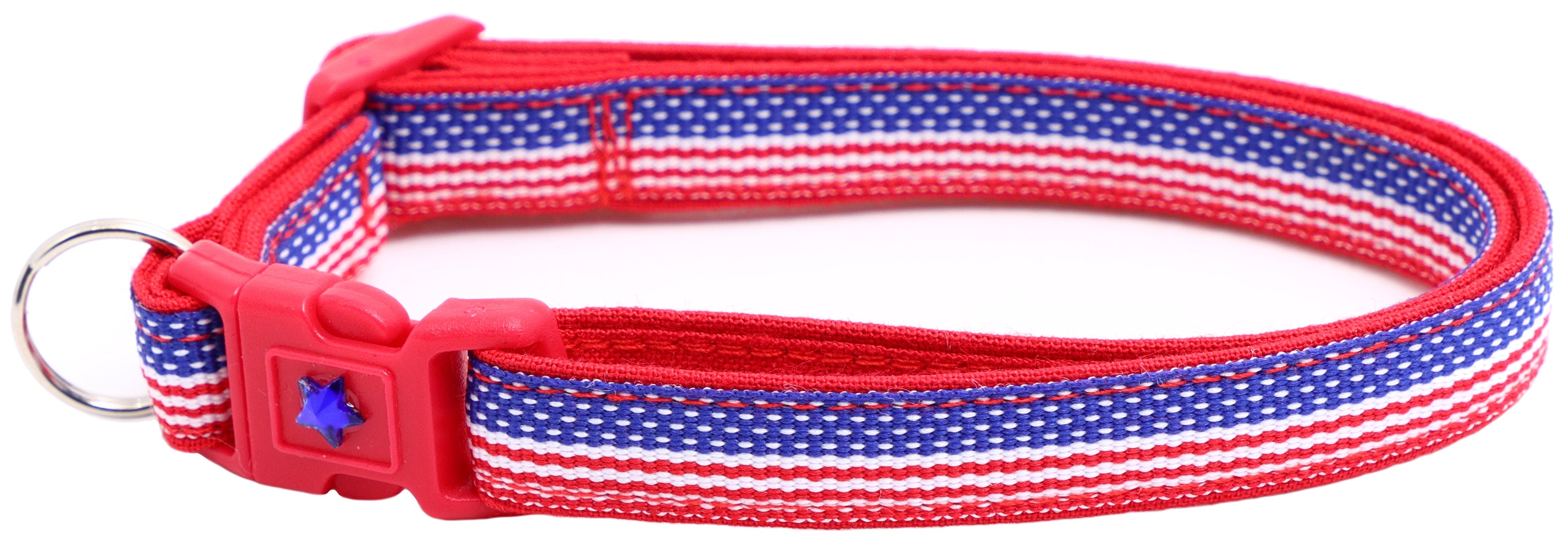 Flag Stripes Cat Collar-3
