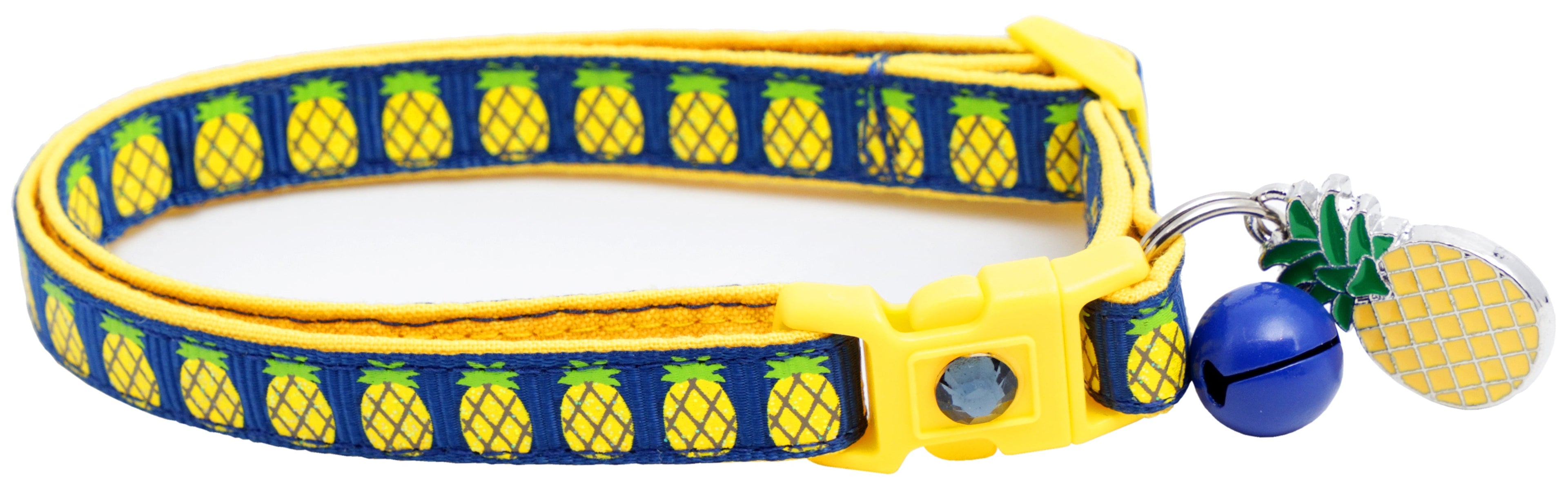 Pineapples Breakaway Cat Collar-17