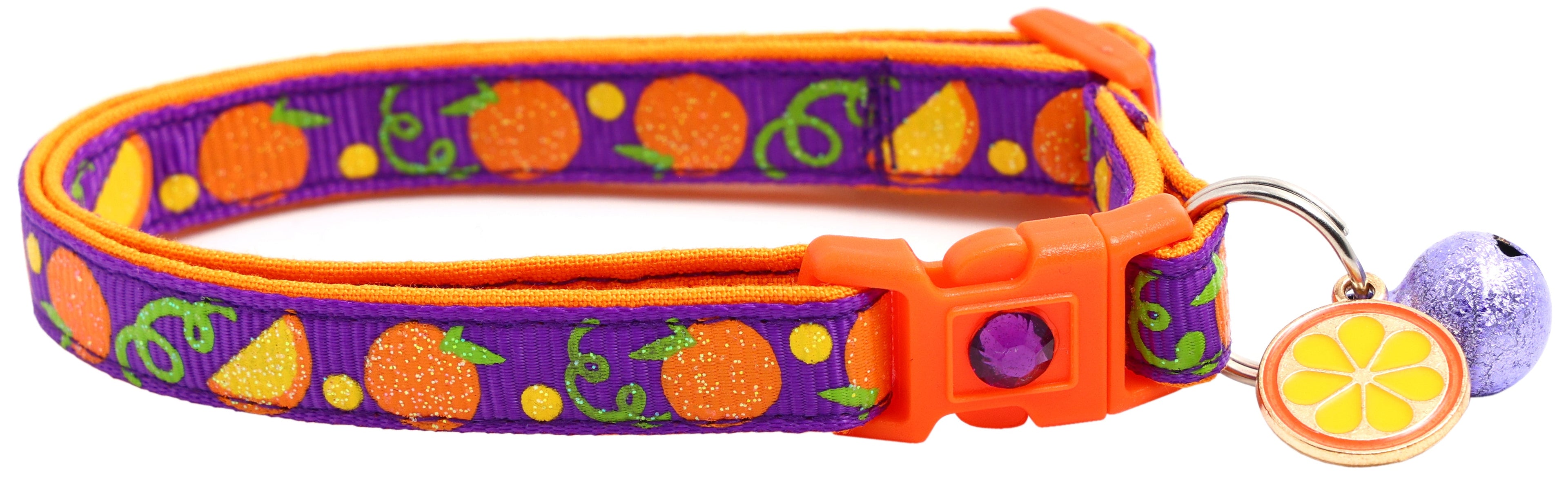 Oranges Breakaway Cat Collar-2