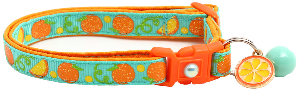 Oranges Breakaway Cat Collar-28