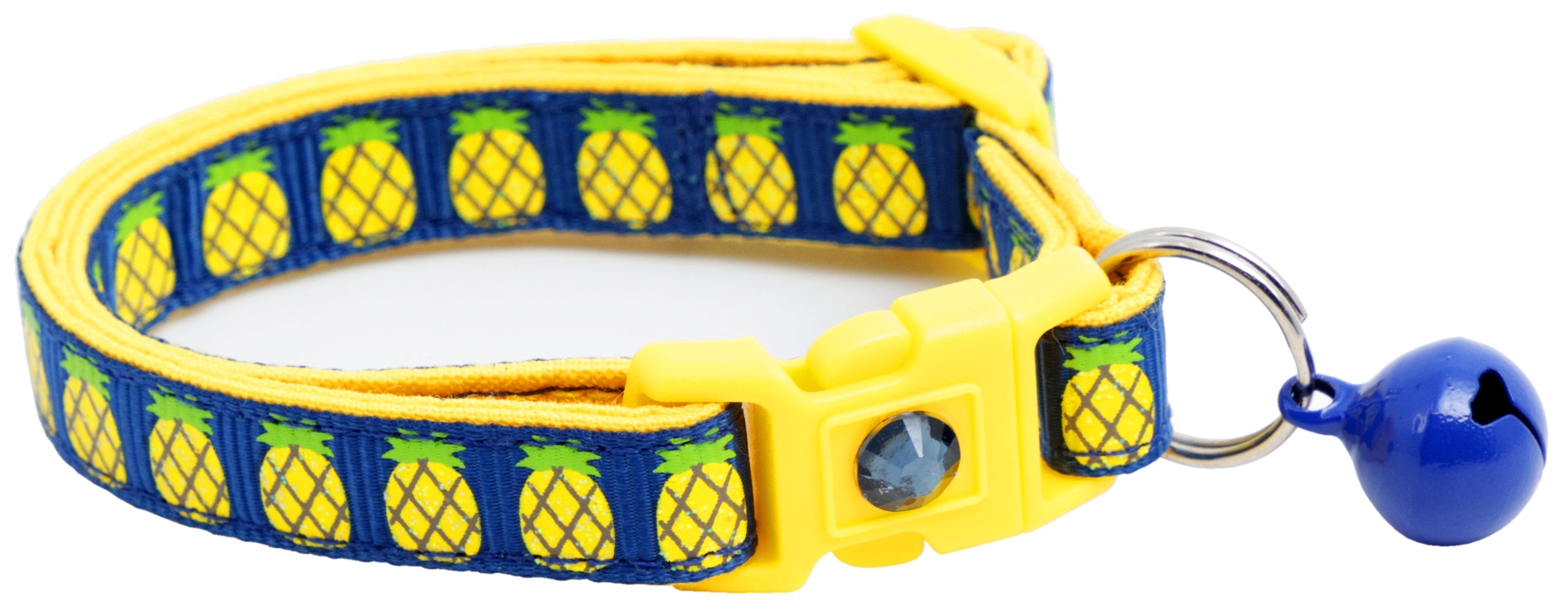 Pineapples Breakaway Cat Collar-5