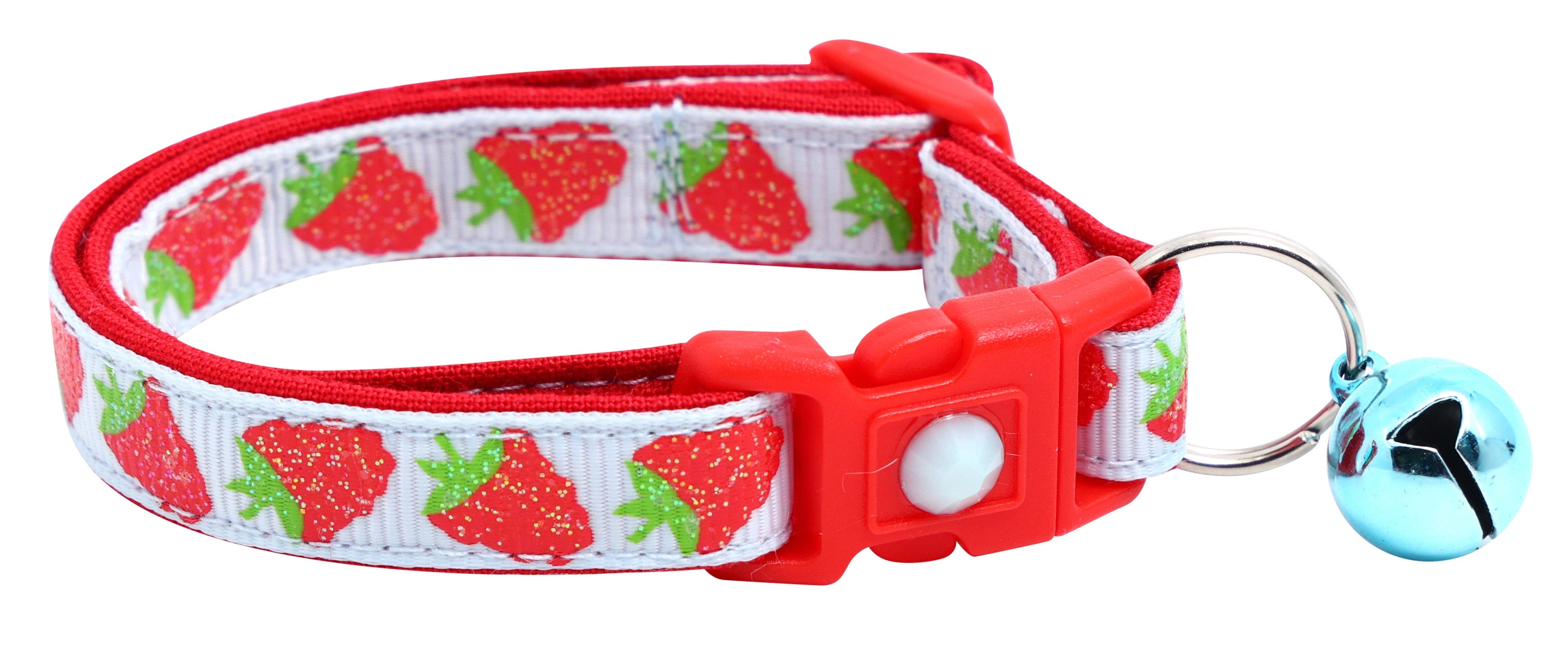 Raspberry Breakaway Cat Collar-7