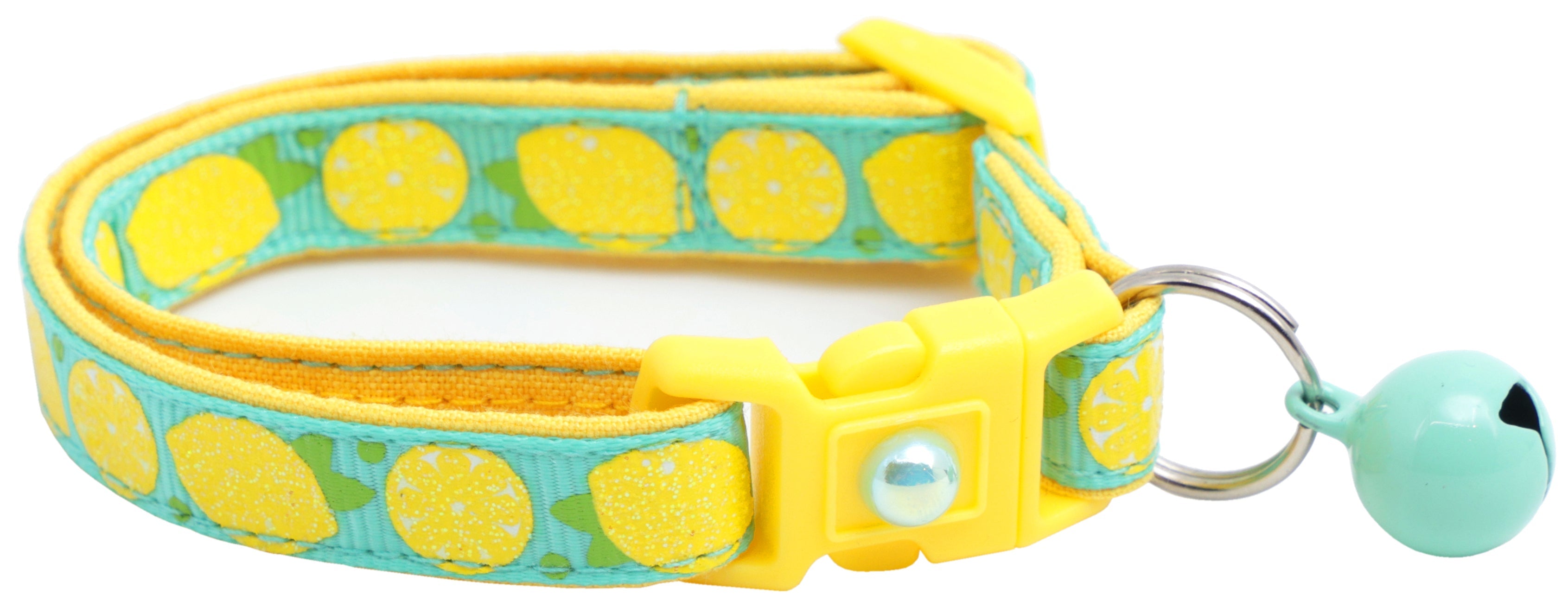 Lemon Breakaway Cat Collar-7