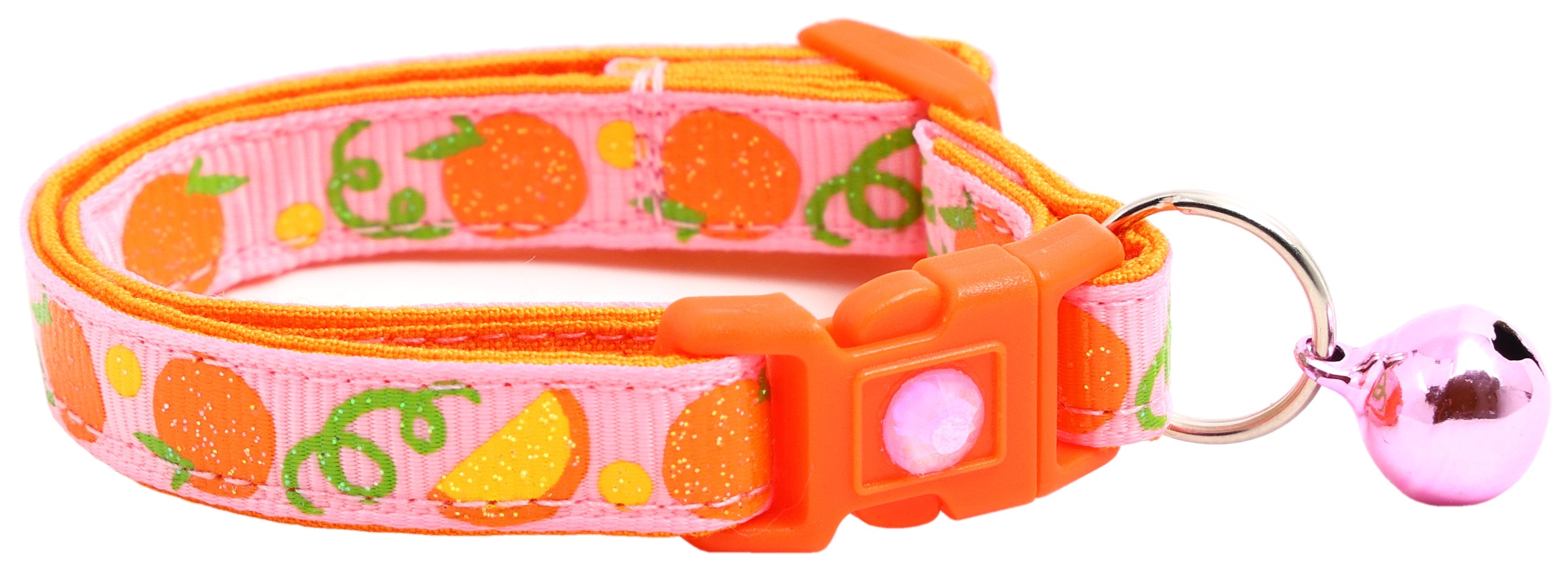 Oranges Breakaway Cat Collar-7