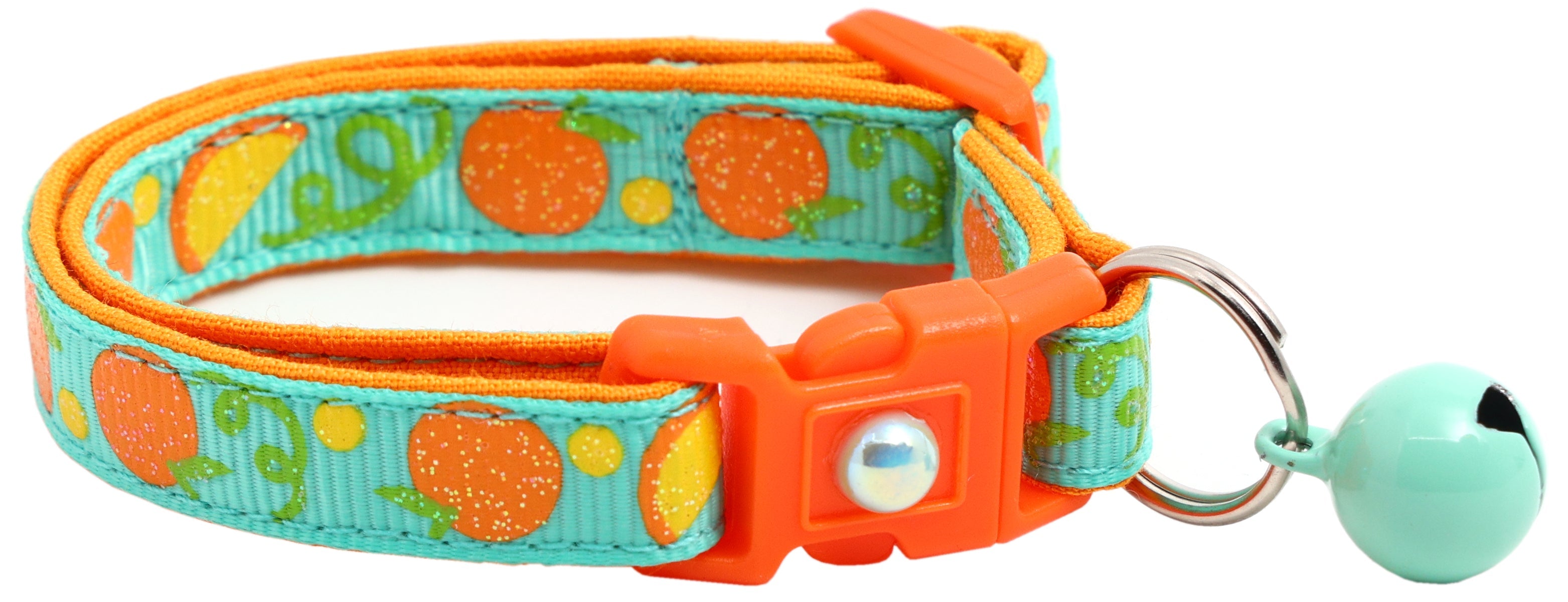 Oranges Breakaway Cat Collar-6