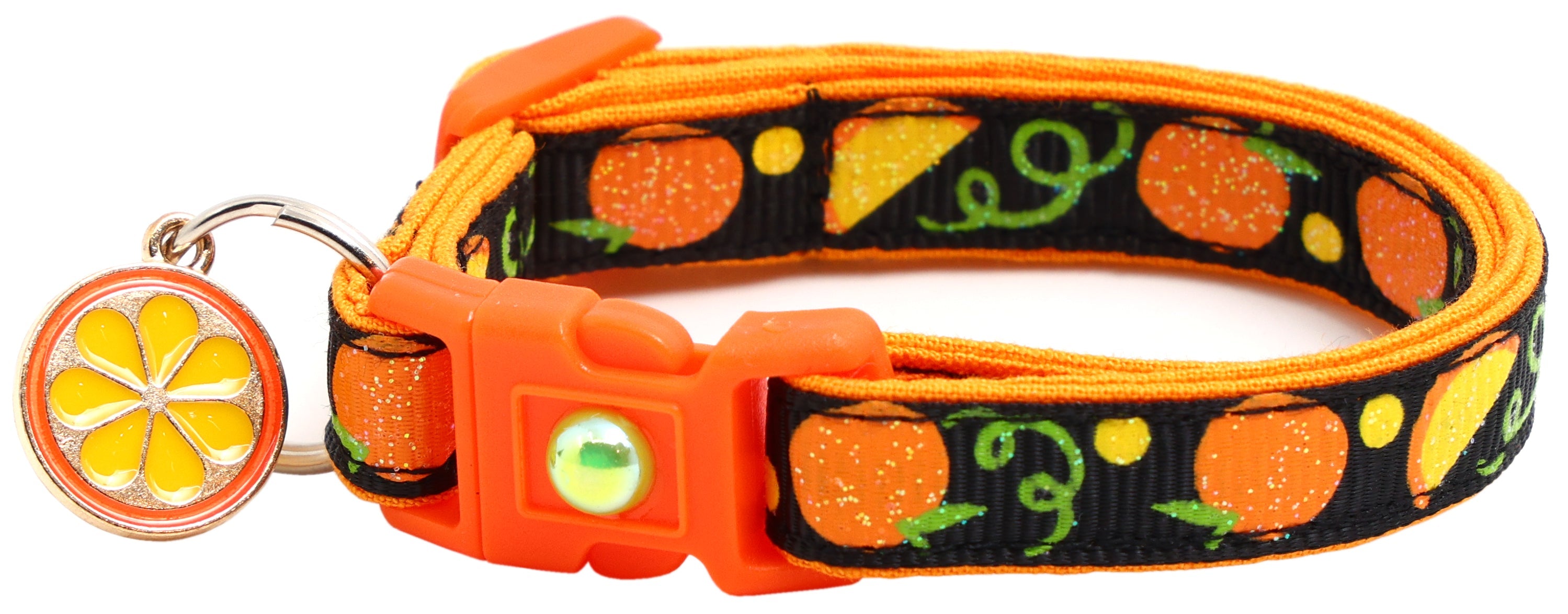 Oranges Breakaway Cat Collar-16