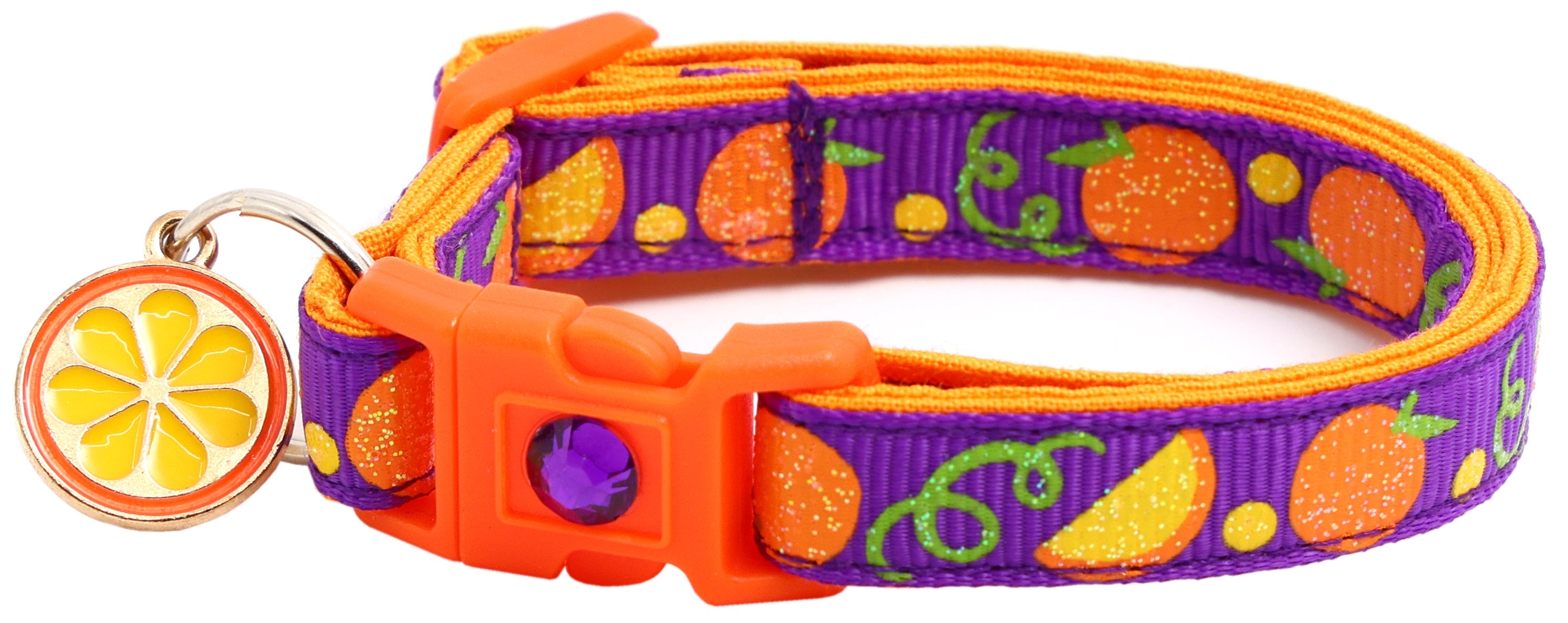Oranges Breakaway Cat Collar-4