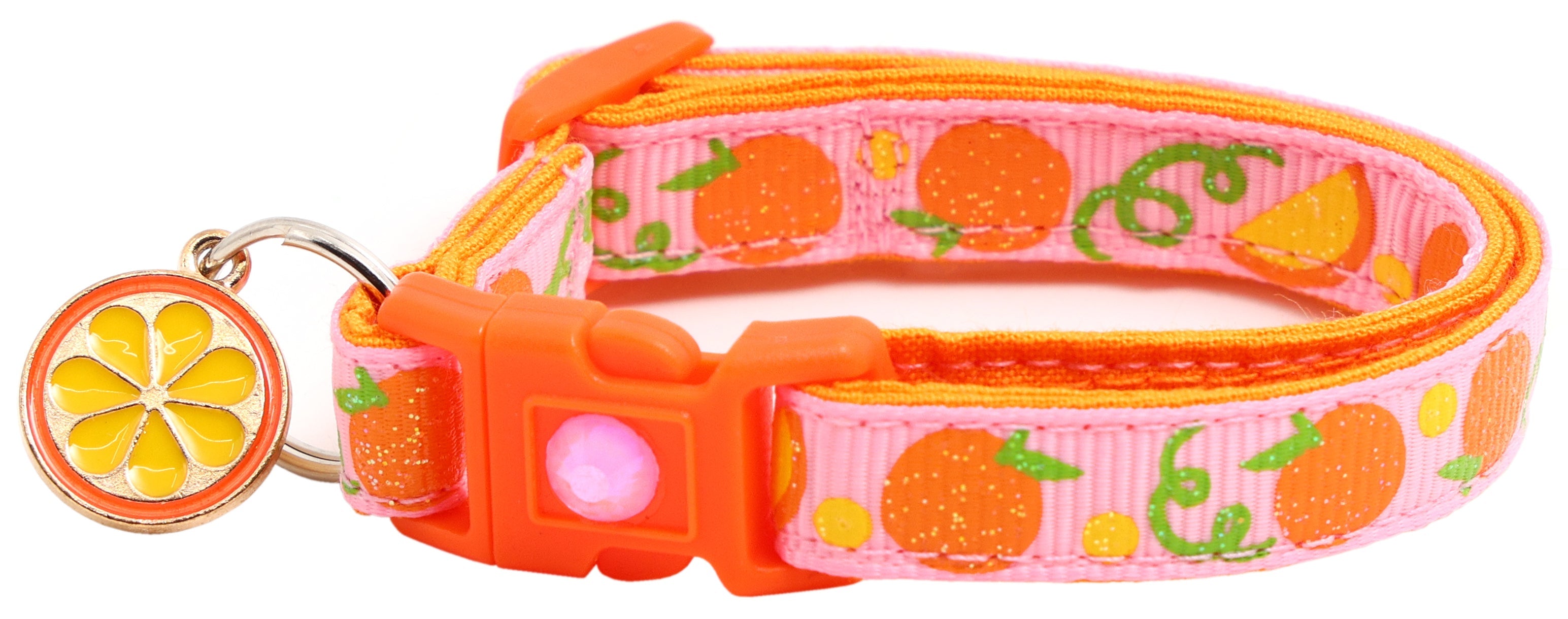 Oranges Breakaway Cat Collar-15