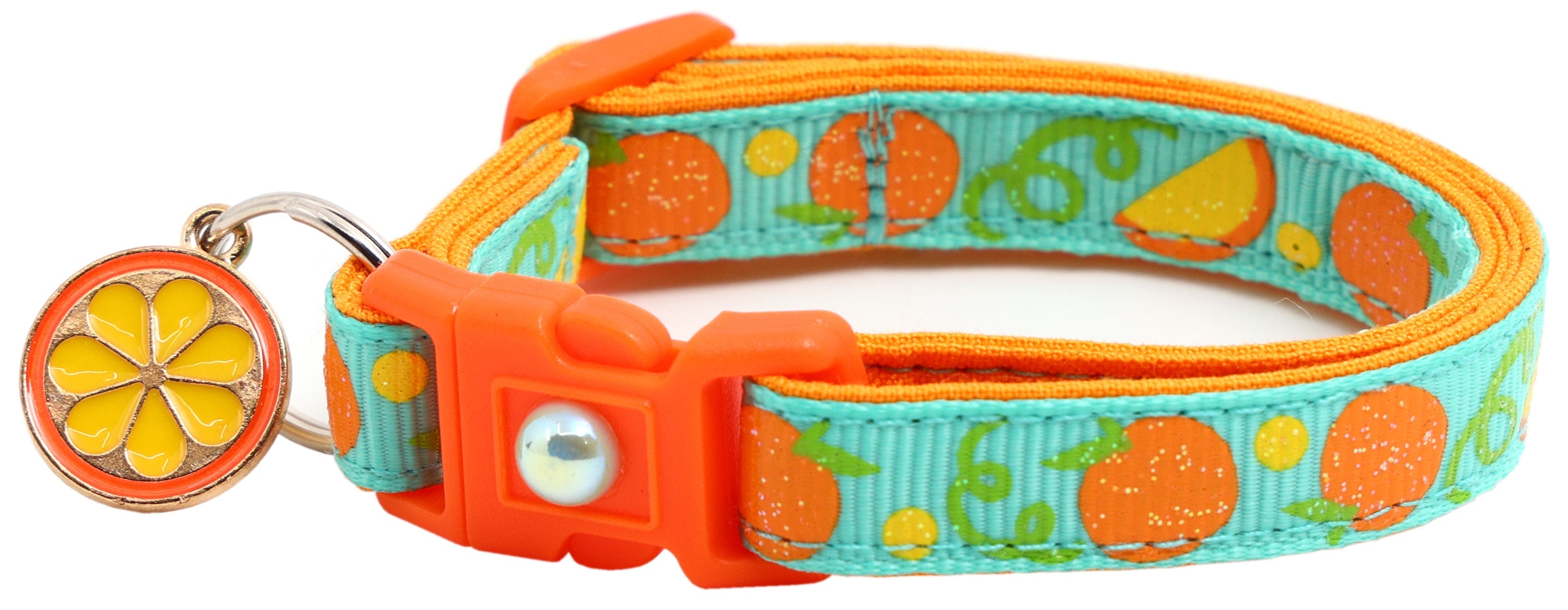 Oranges Breakaway Cat Collar-14