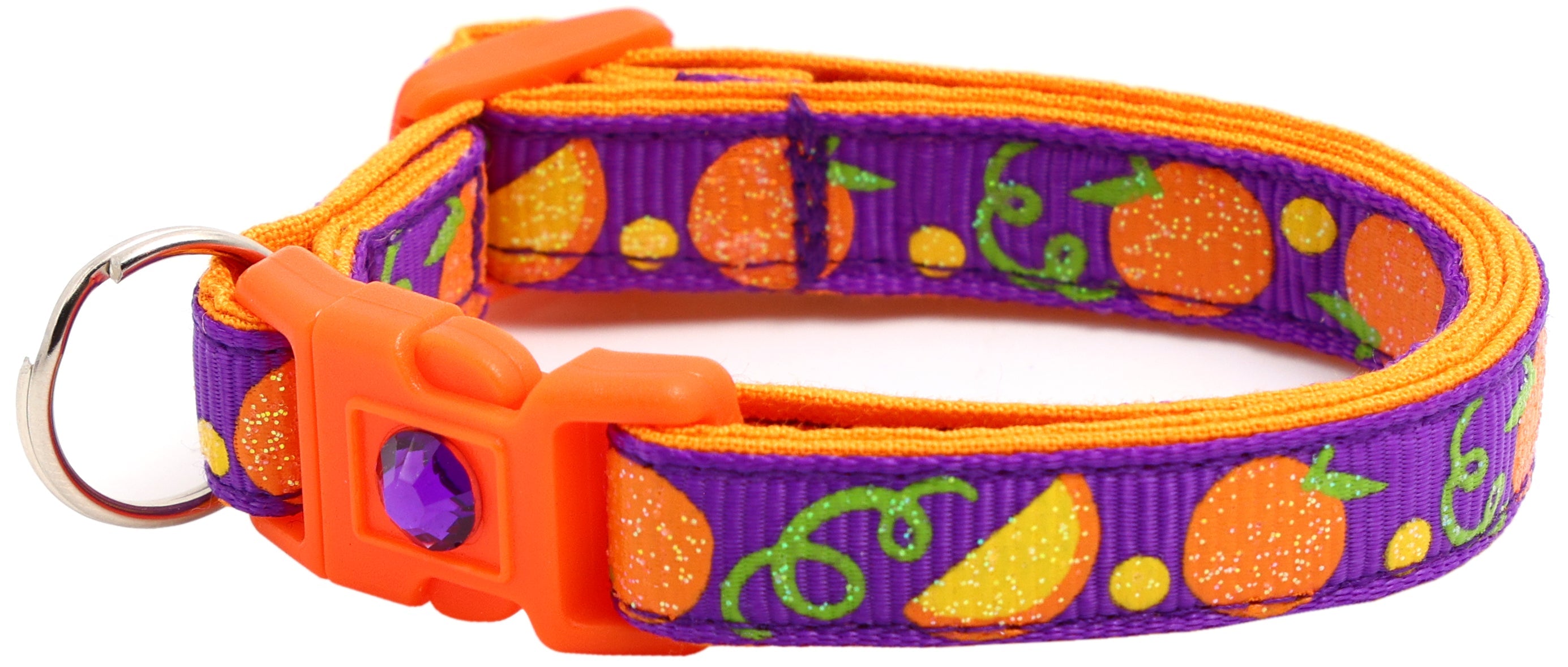 Oranges Breakaway Cat Collar-31