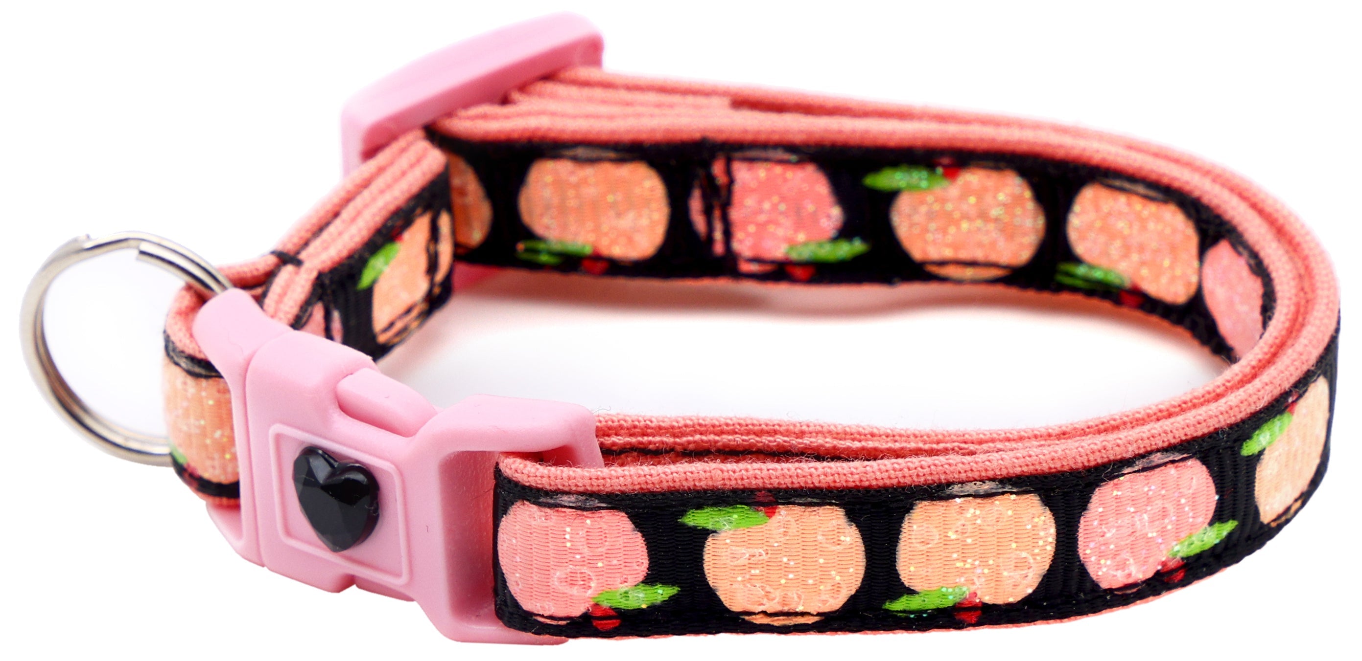 Peach Breakaway Cat Collar-26