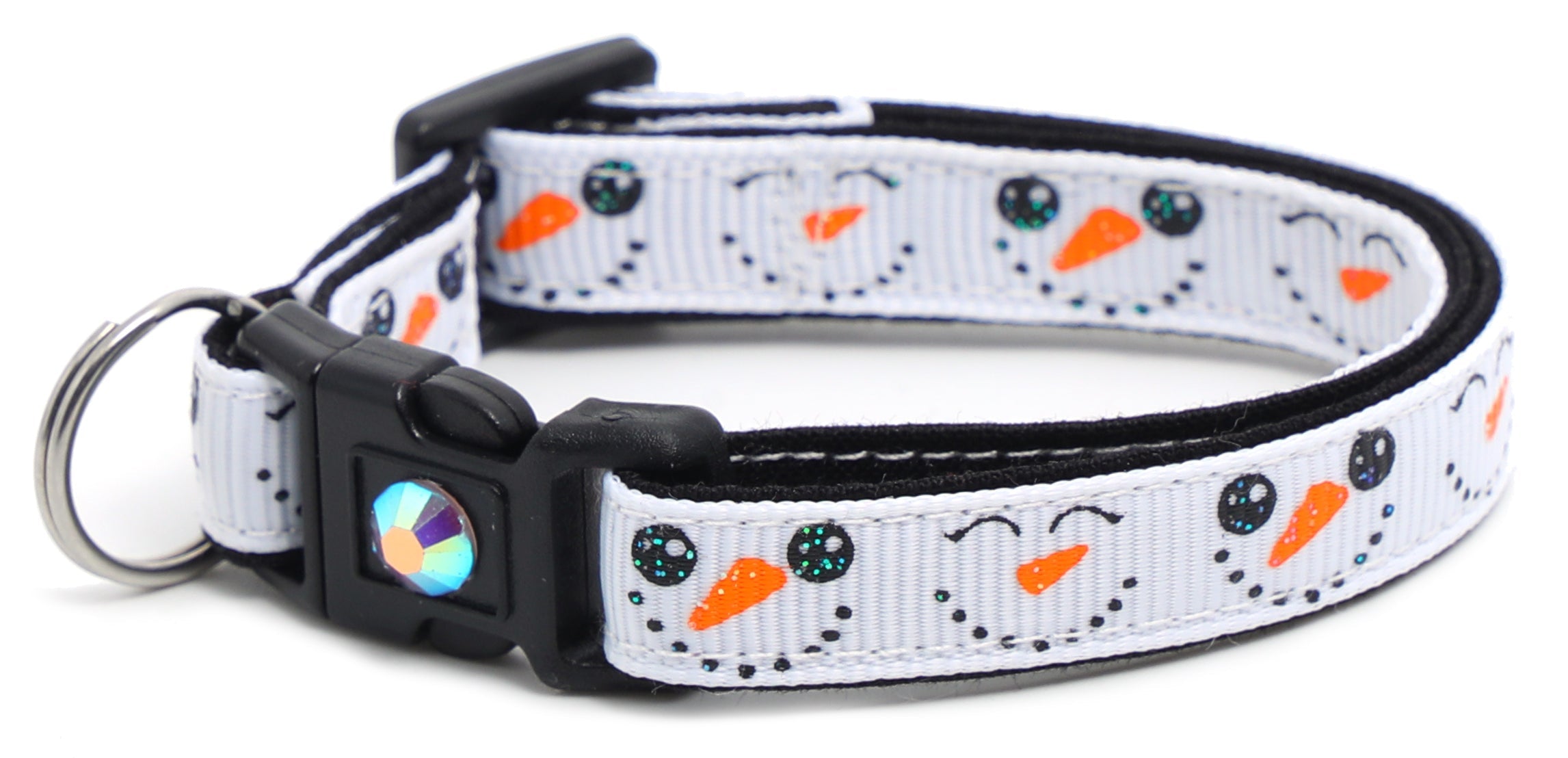 Snowman Faces Cat Collar-6