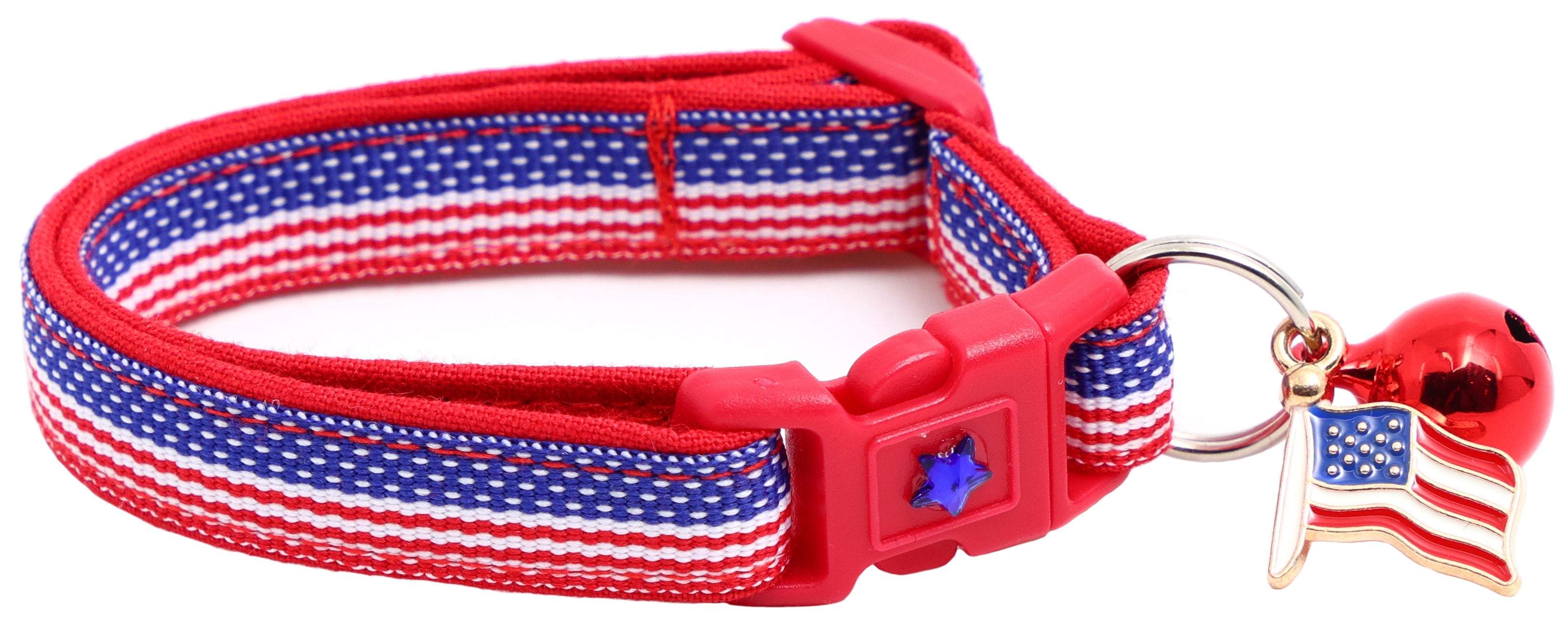 Flag Stripes Cat Collar-0