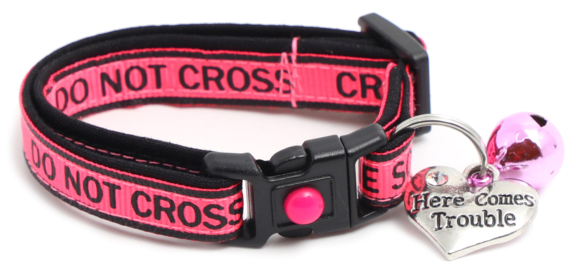 Crime Scene Do Not Cross Breakaway Cat Collar-13