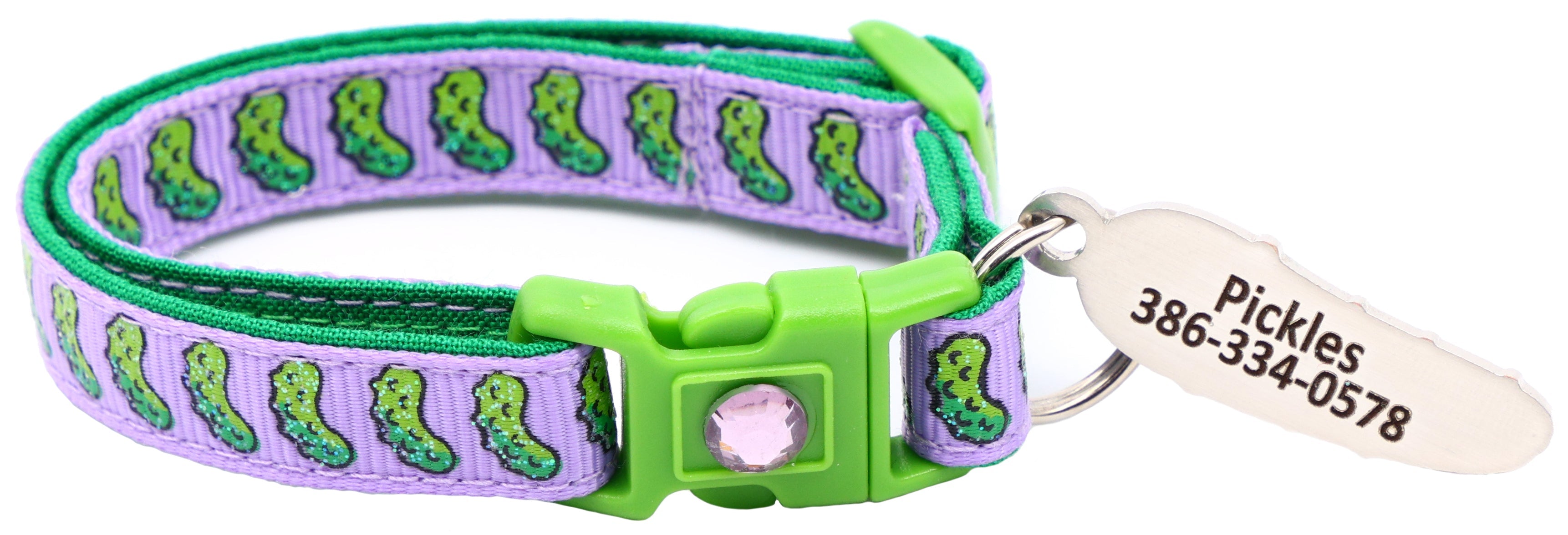 Pickles Breakaway Cat Collar-22