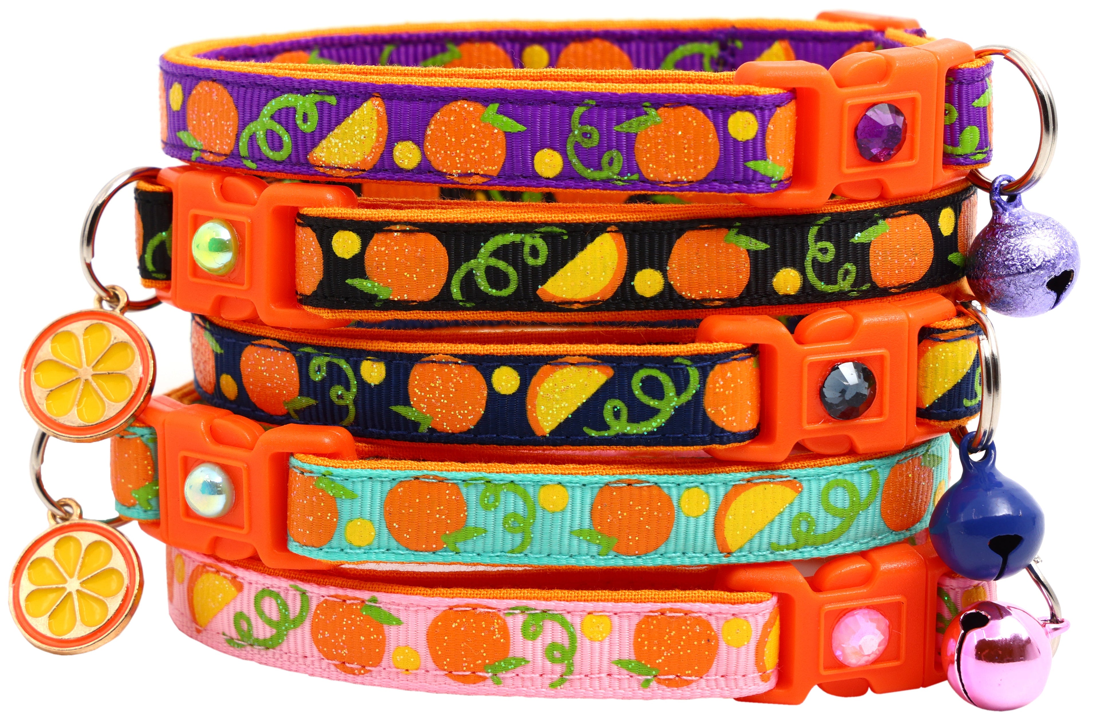 Oranges Breakaway Cat Collar-0