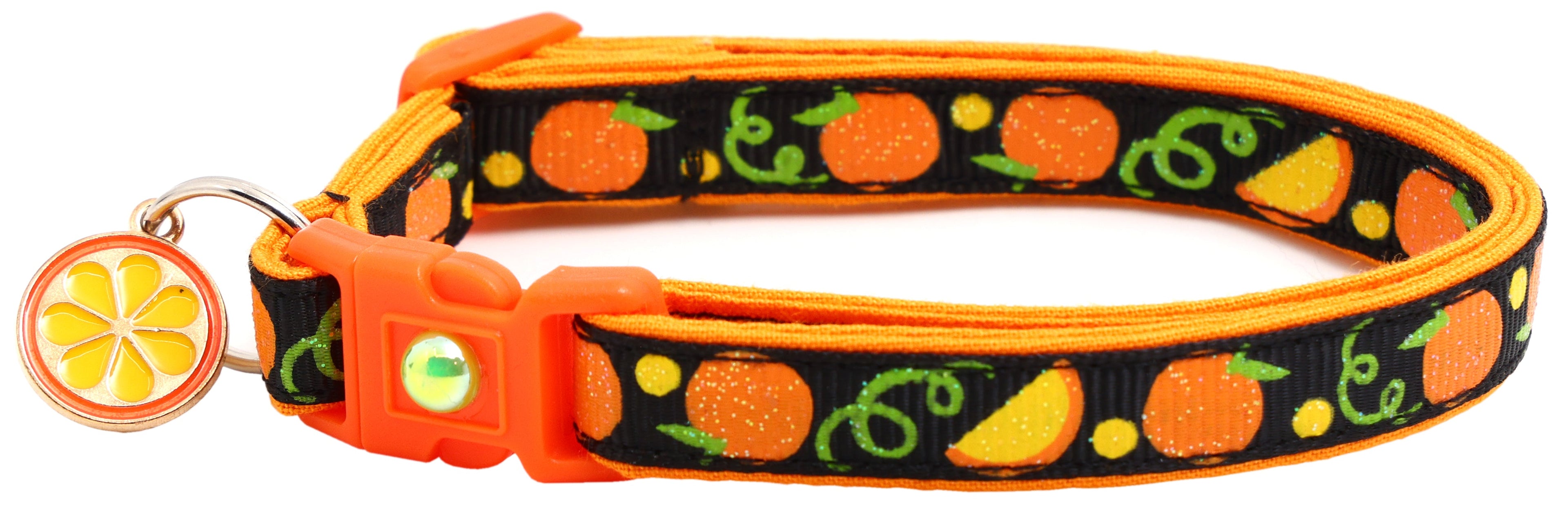 Oranges Breakaway Cat Collar-21