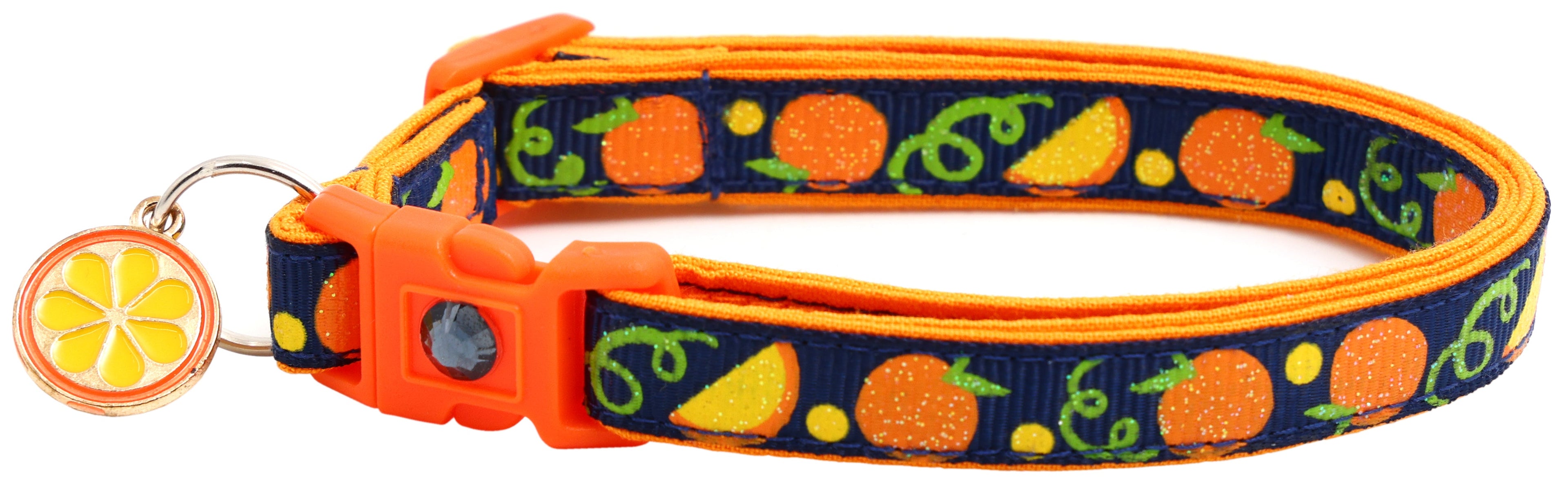 Oranges Breakaway Cat Collar-18