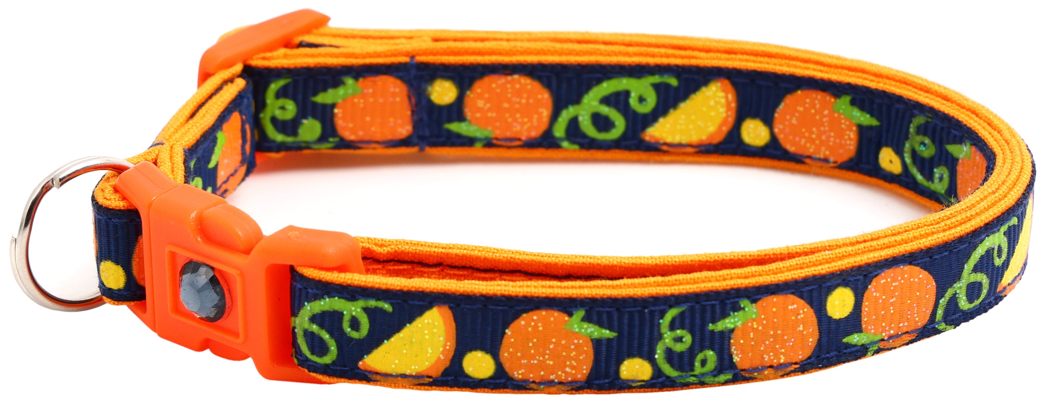 Oranges Breakaway Cat Collar-37