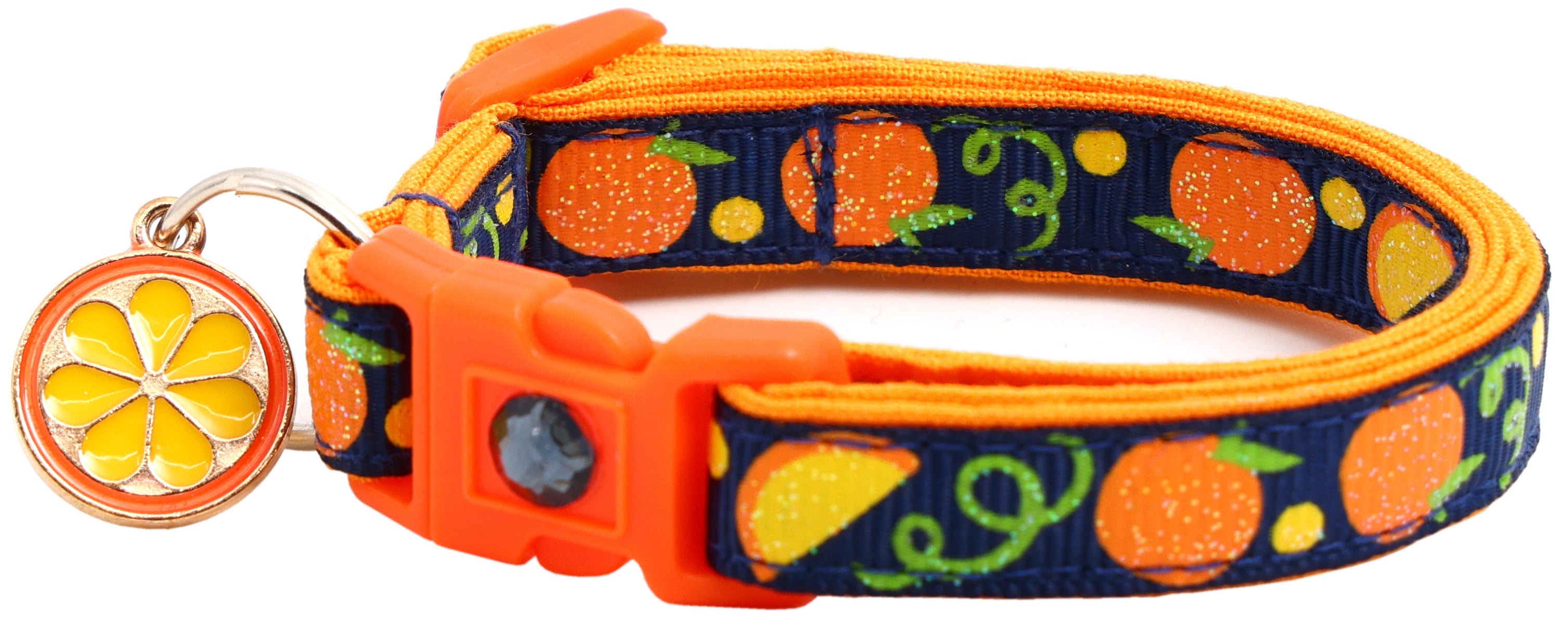 Oranges Breakaway Cat Collar-13