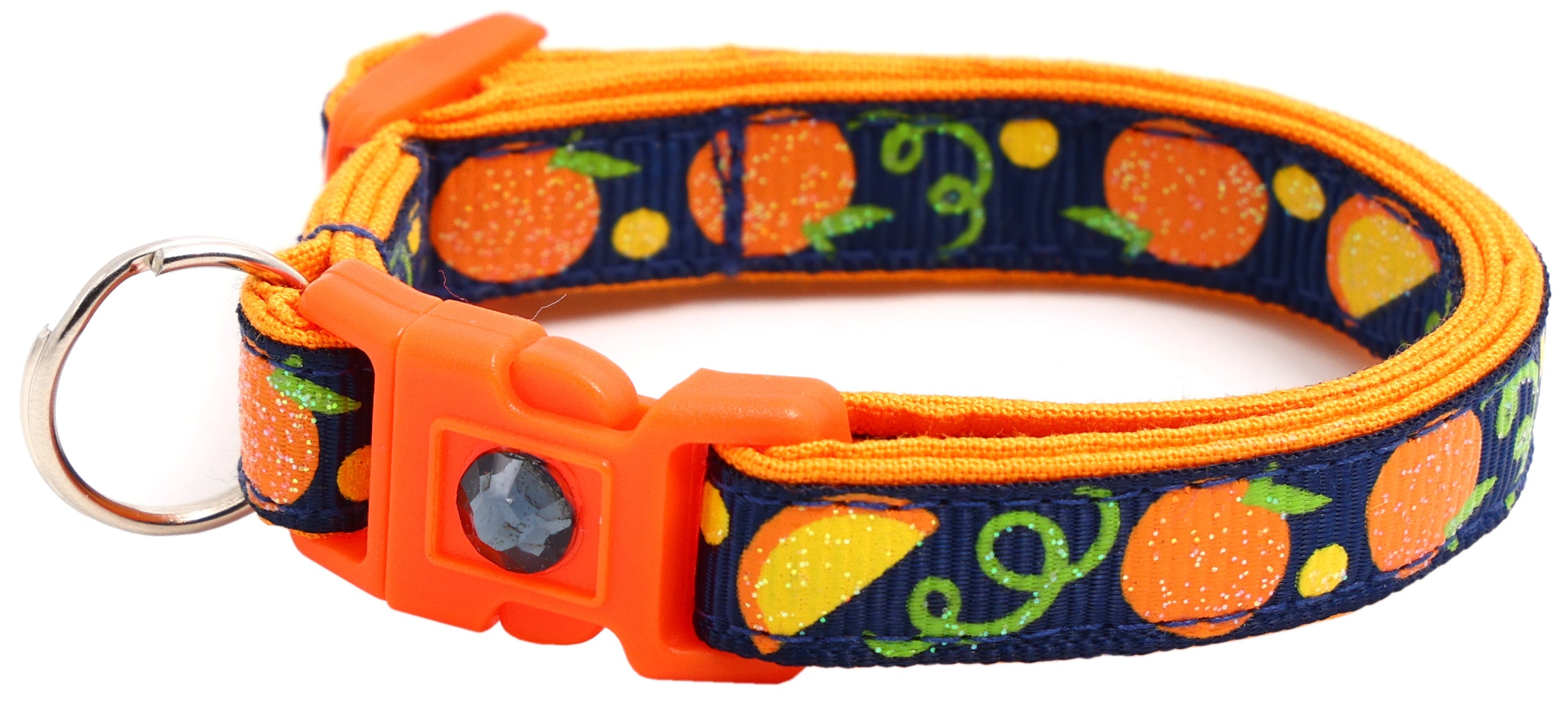 Oranges Breakaway Cat Collar-32